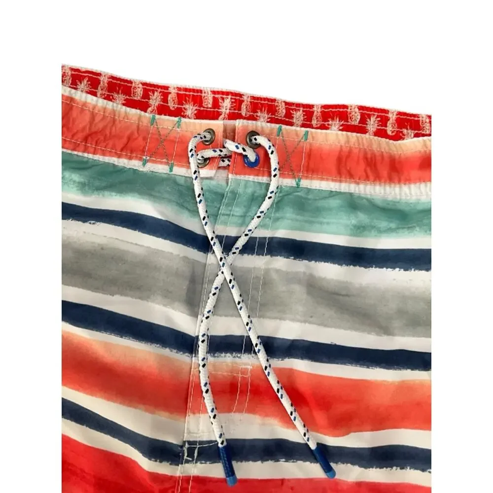 Tommy Bahama Men's Swim Trunks Shorts Striped Size XL NEW